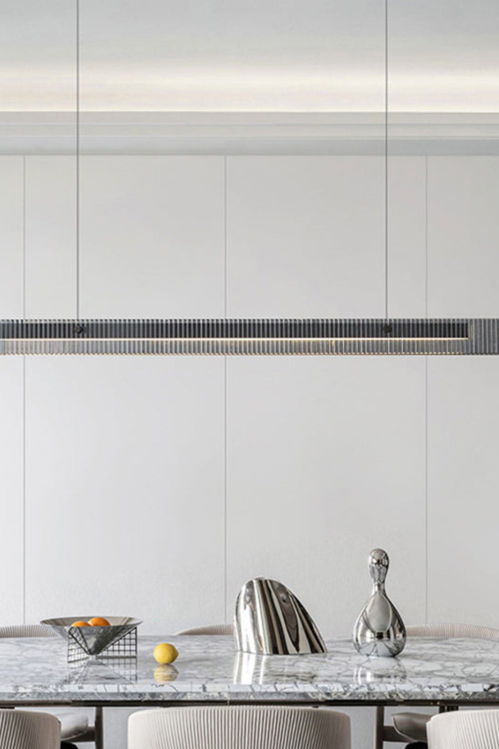 Linear Glass Pendant Light - SamuLighting