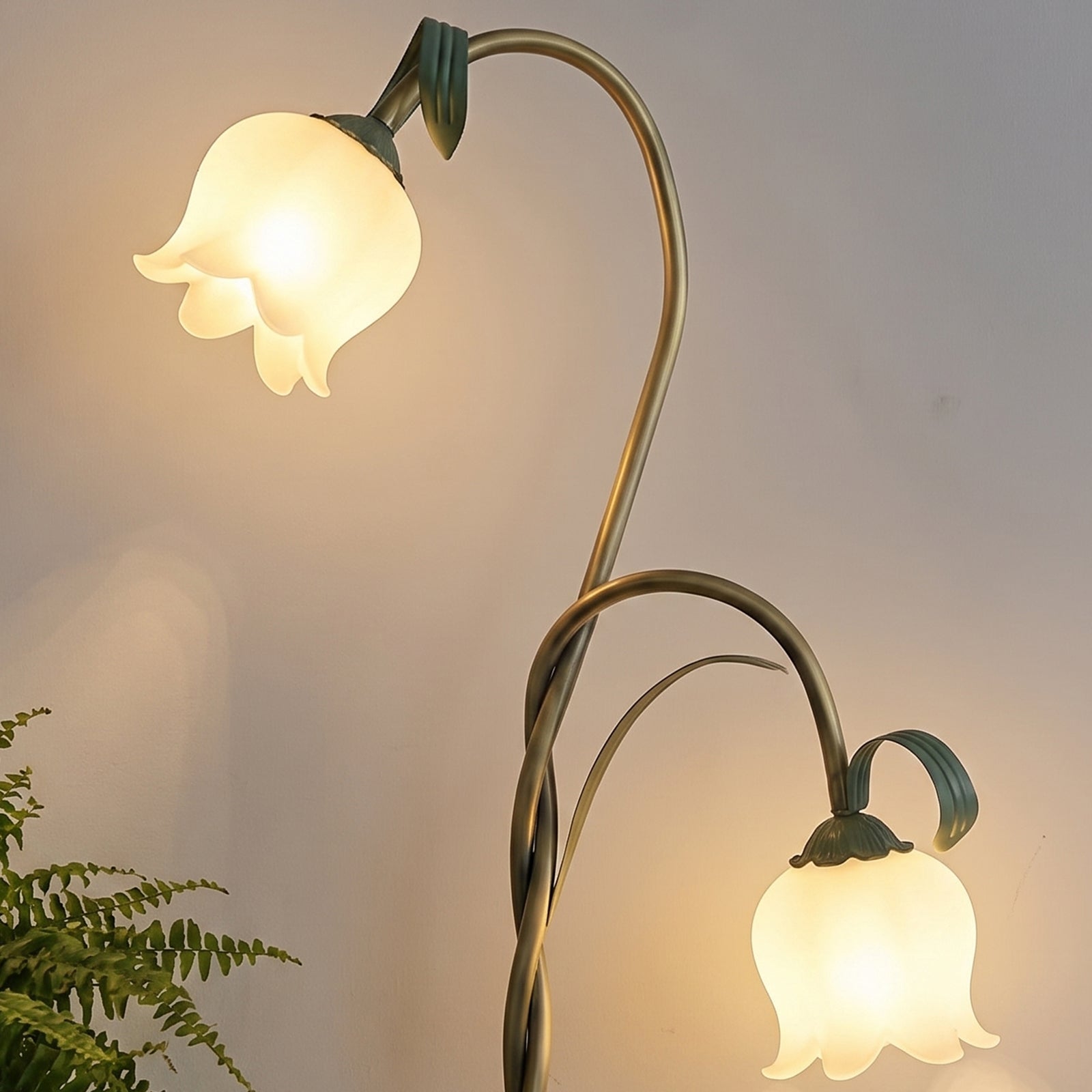 Acrylic Tulip Shade's Soft Glow