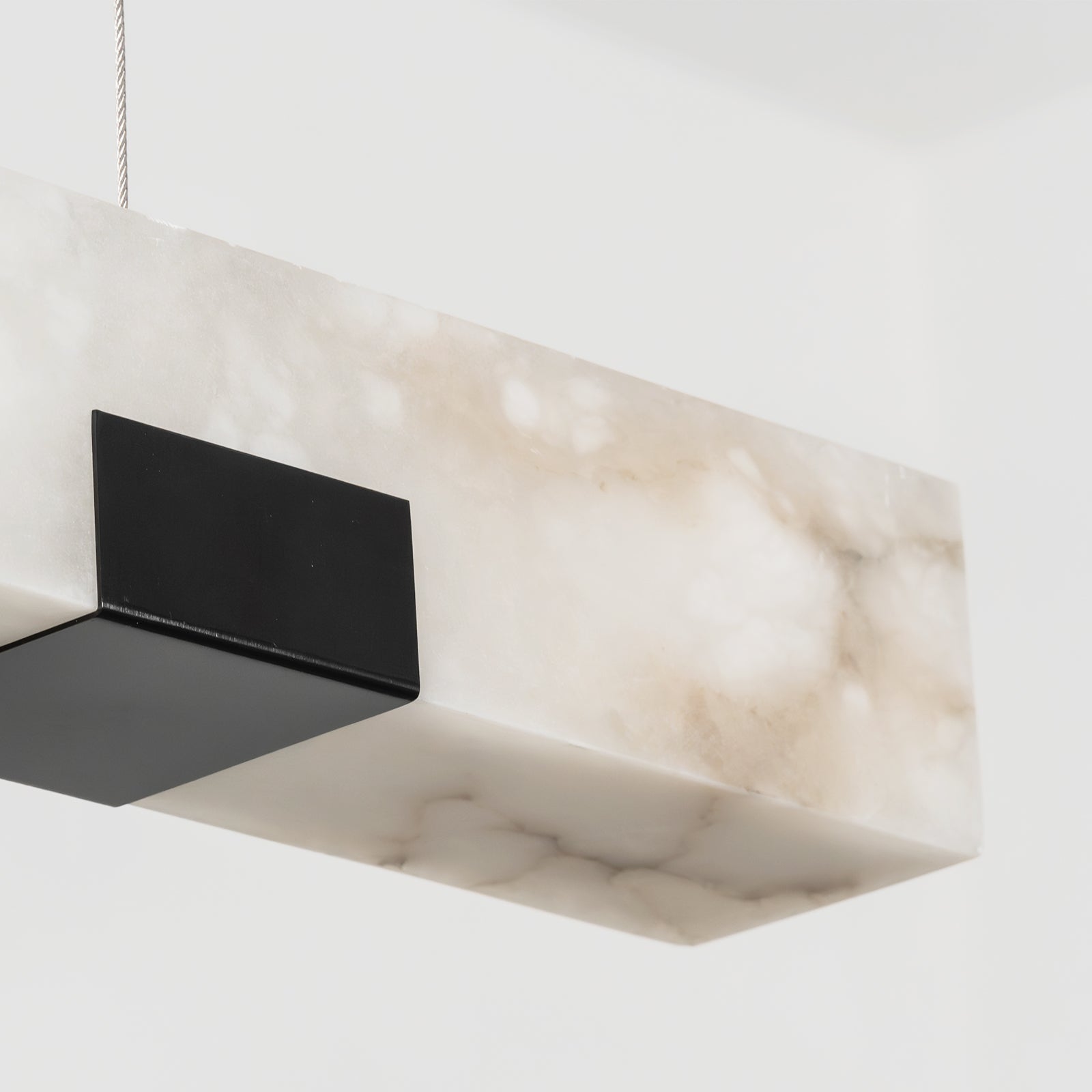 One-of-a-Kind Alabaster Veining