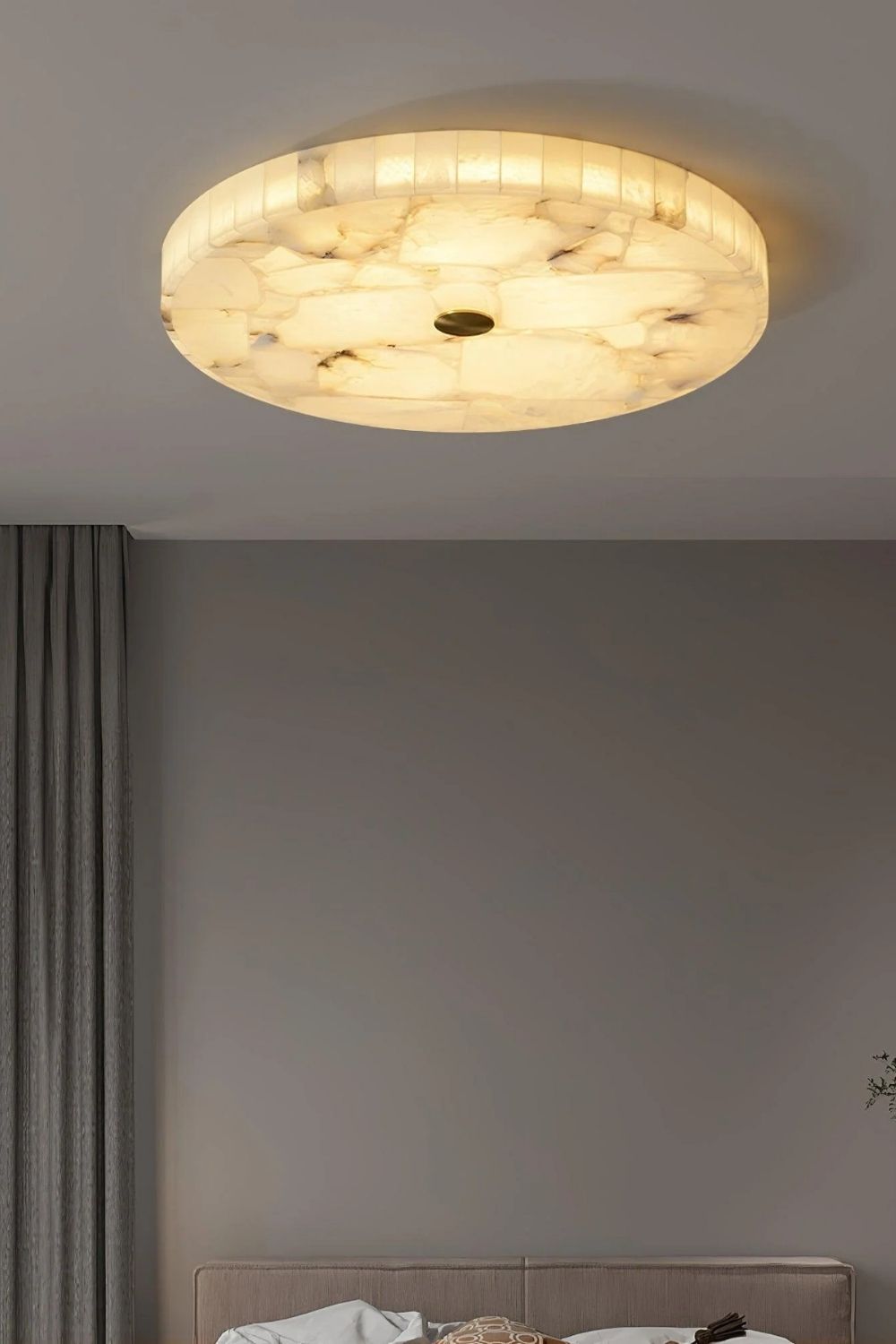 Luminous Alabaster Ceiling Light