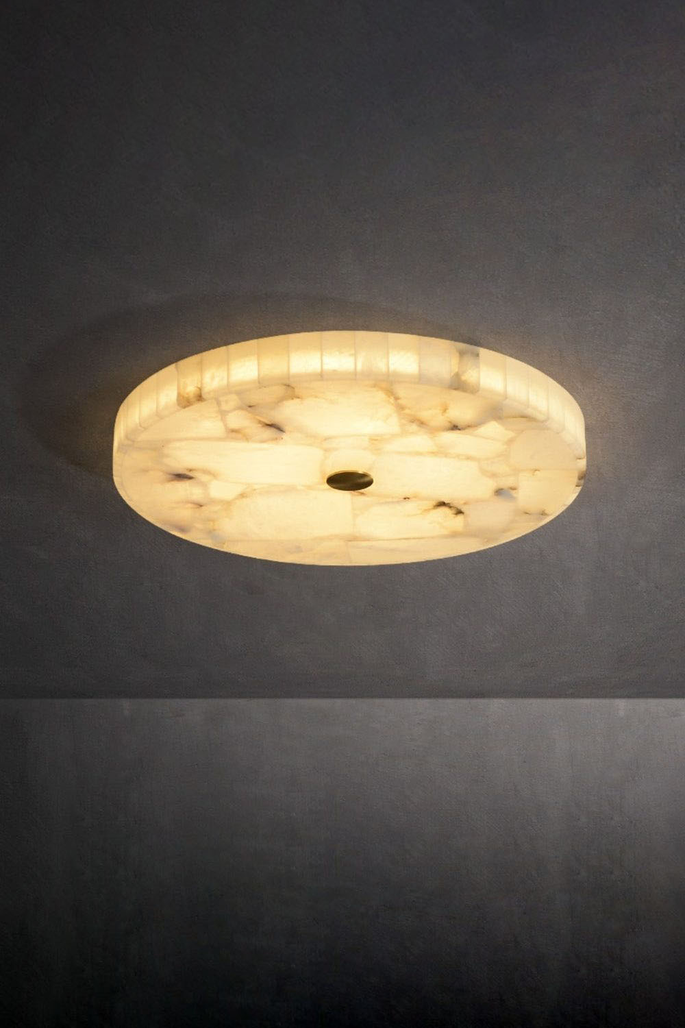 Luminous Alabaster Ceiling Light
