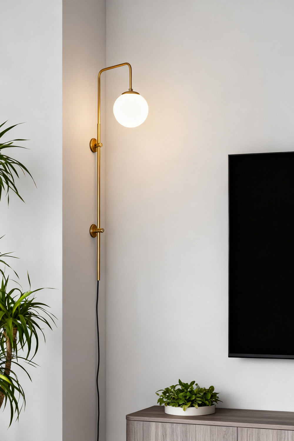 Lunivex Plug In Wall Lamp