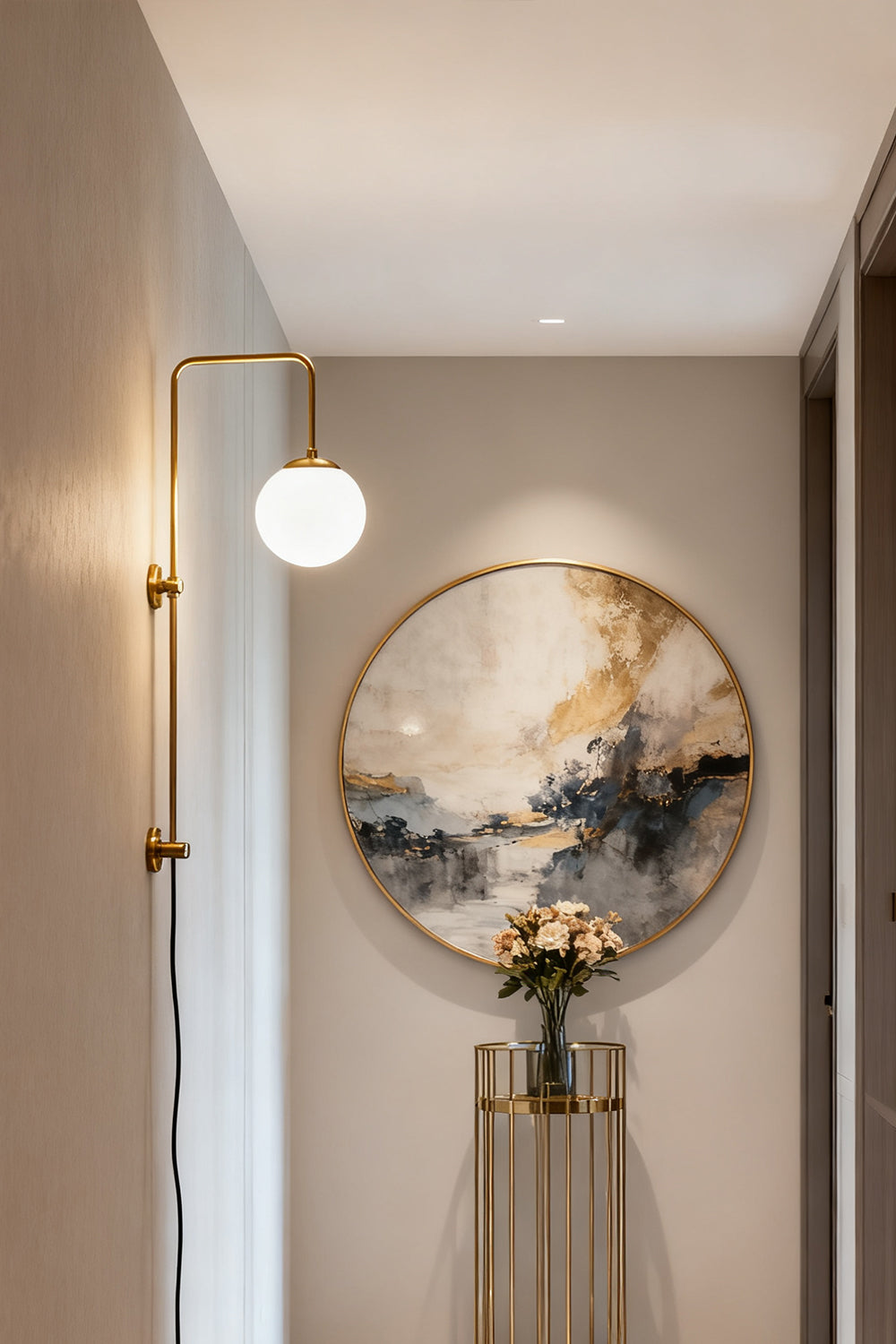 Lunivex Plug In Wall Lamp