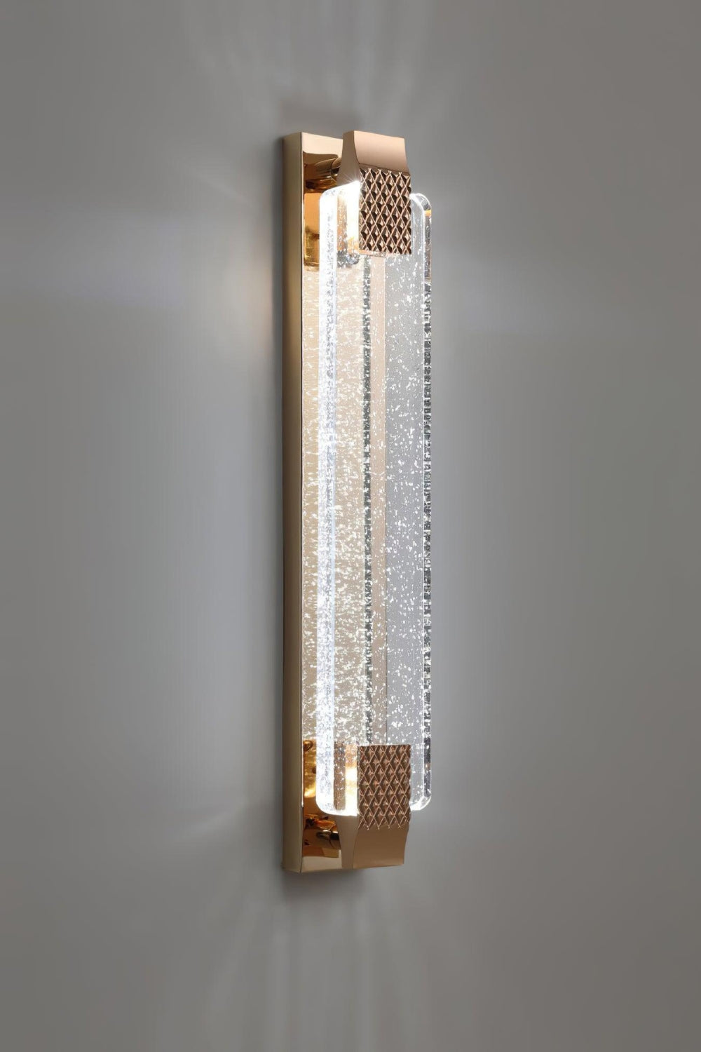 Rose Gold Luxury Bubble Crystal Wall Lamp