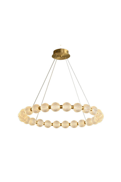 Luxury Pearl Ring Chandelier - SamuLighting