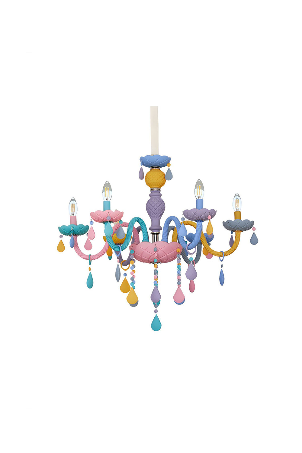 Macaron Children's Candle Chandelier