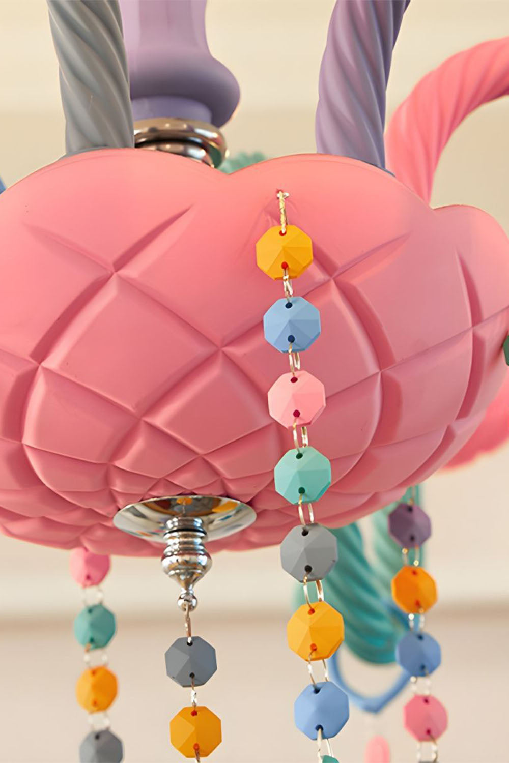 Macaron Children's Candle Chandelier