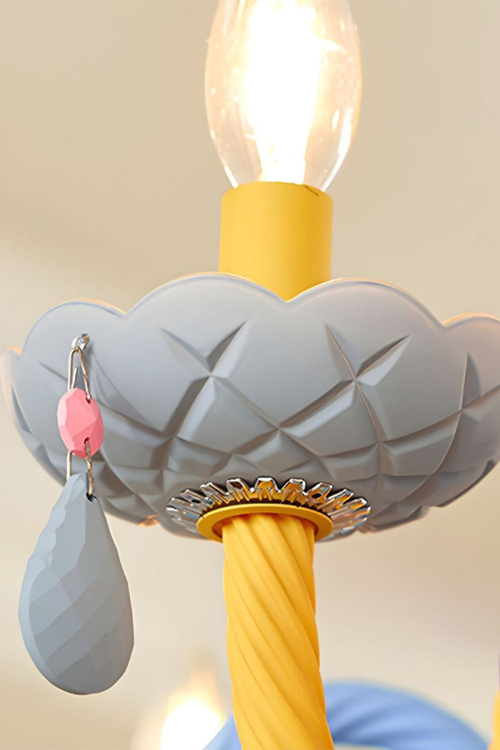 Macaron Children's Candle Chandelier