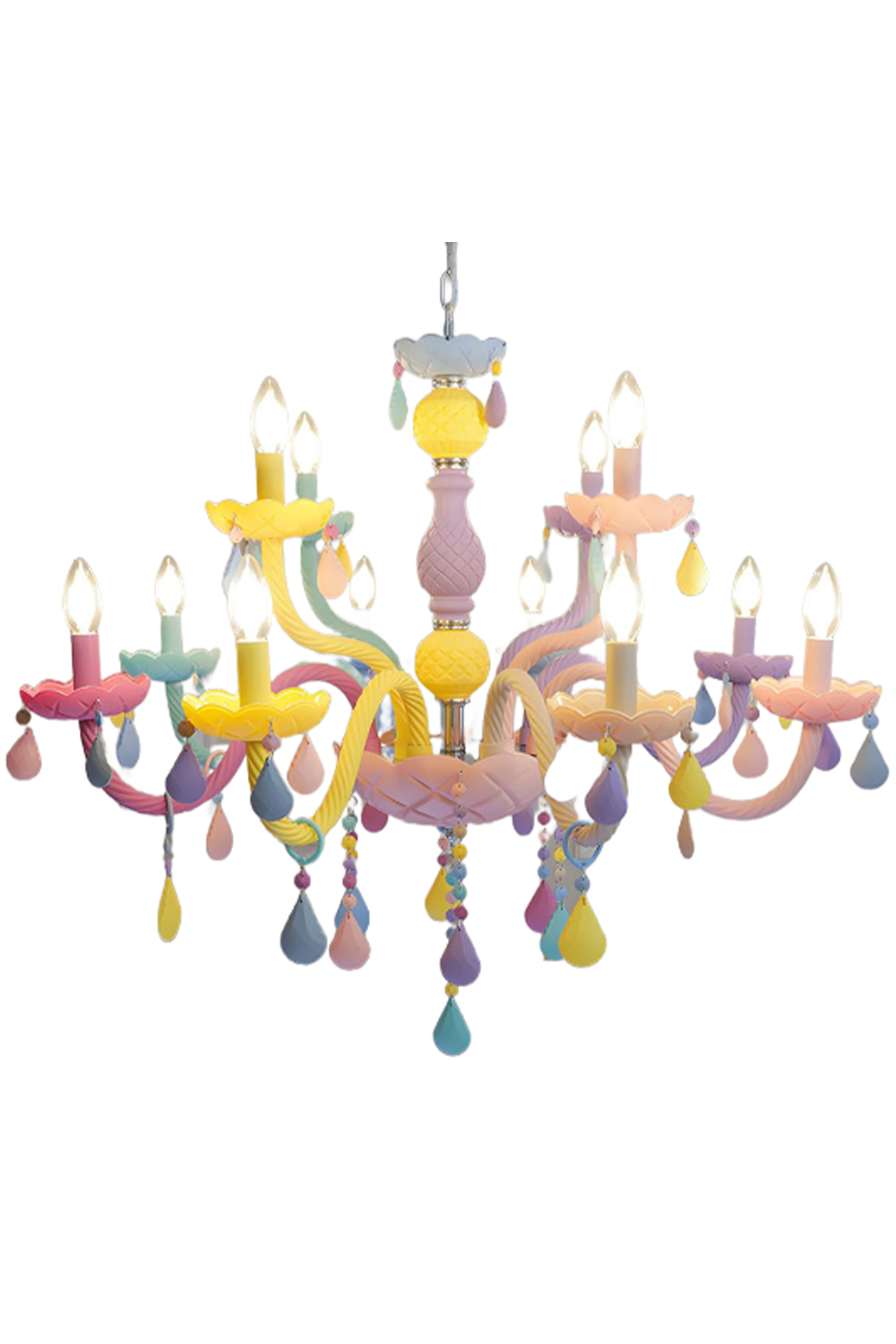 Macaron Children's Candle Chandelier