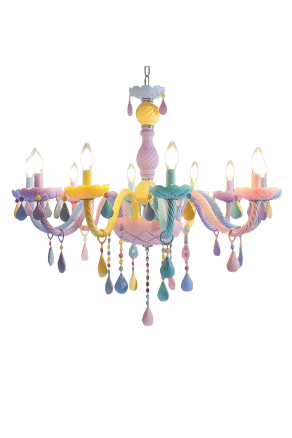 Macaron Children's Candle Chandelier