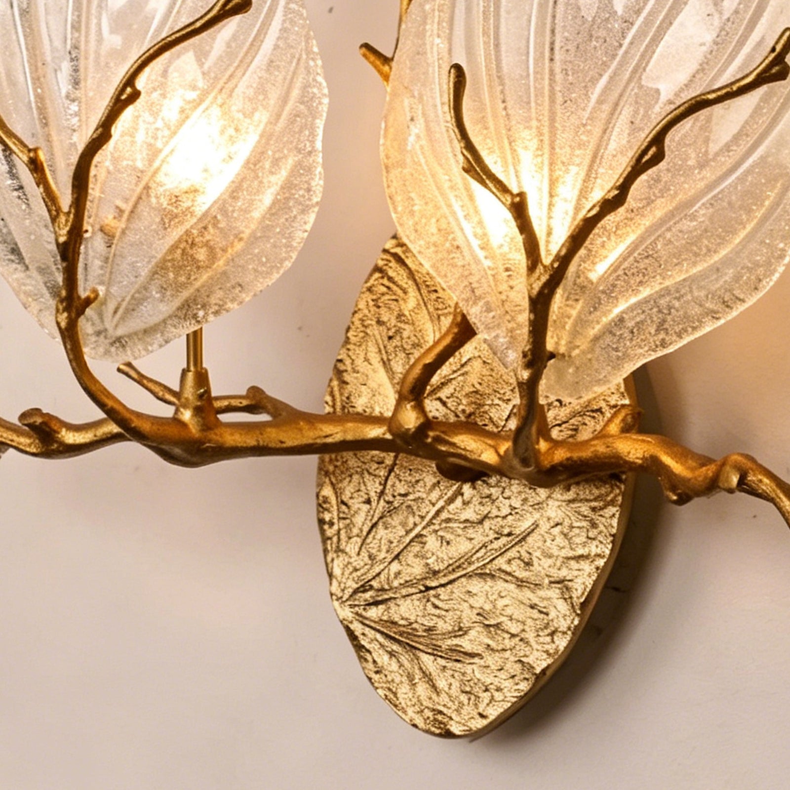 Hand-Cast Brass Branch Framework