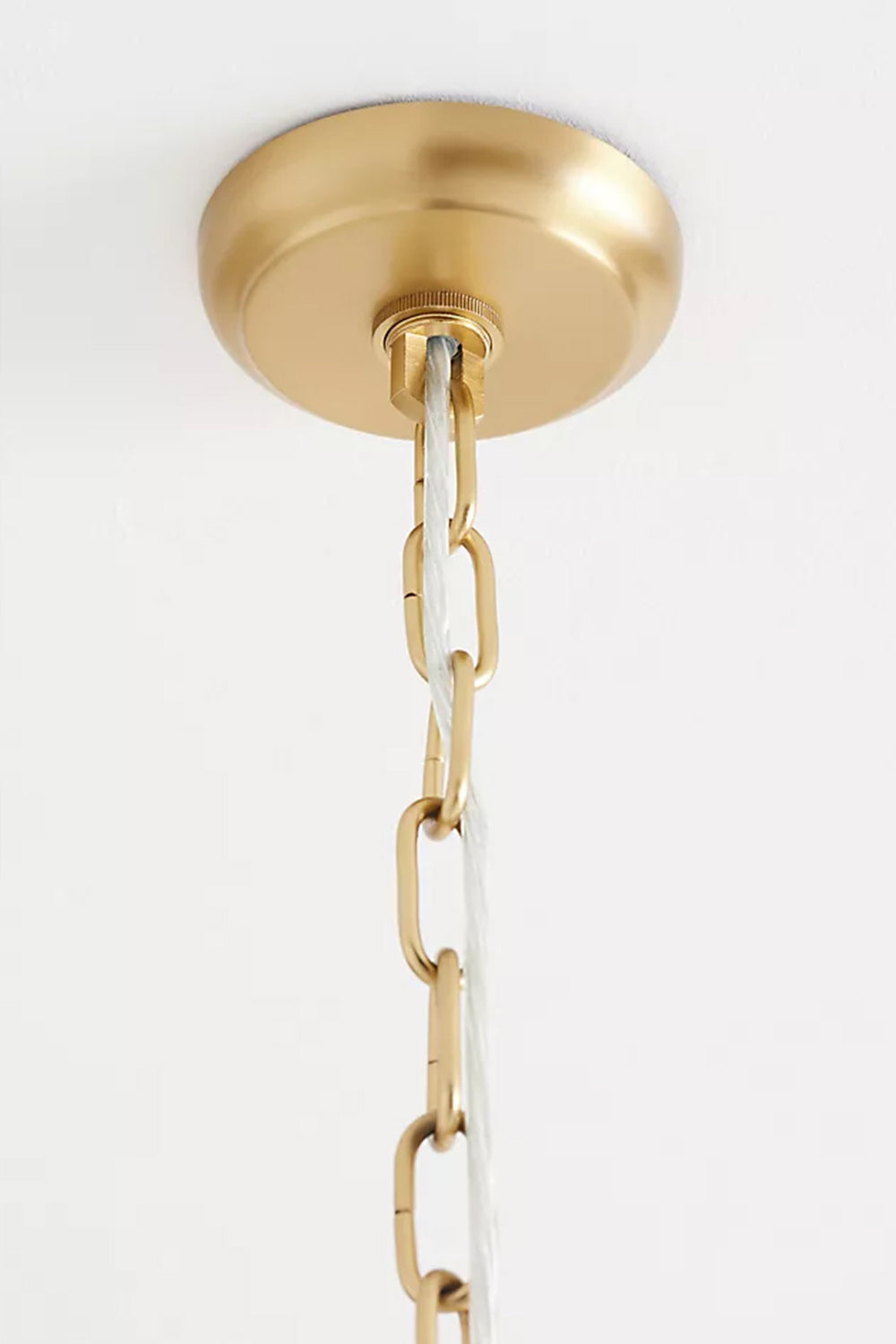 Murano Magnolia Smoke & White Glass Chandelier