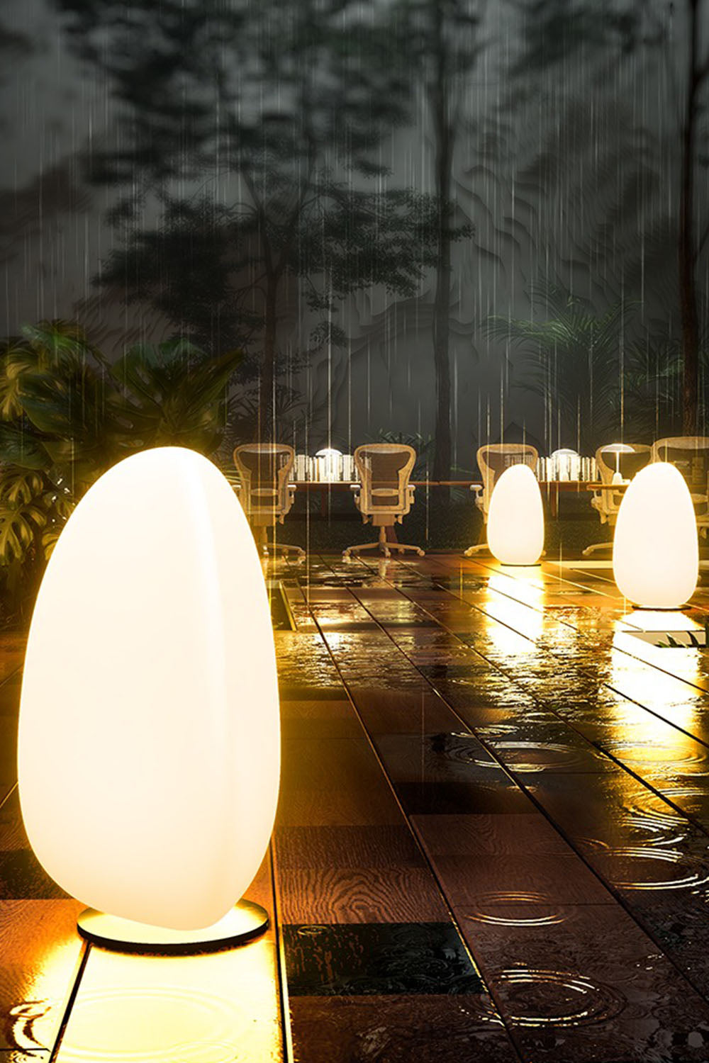 Malé H190 Outdoor Floor Lamp