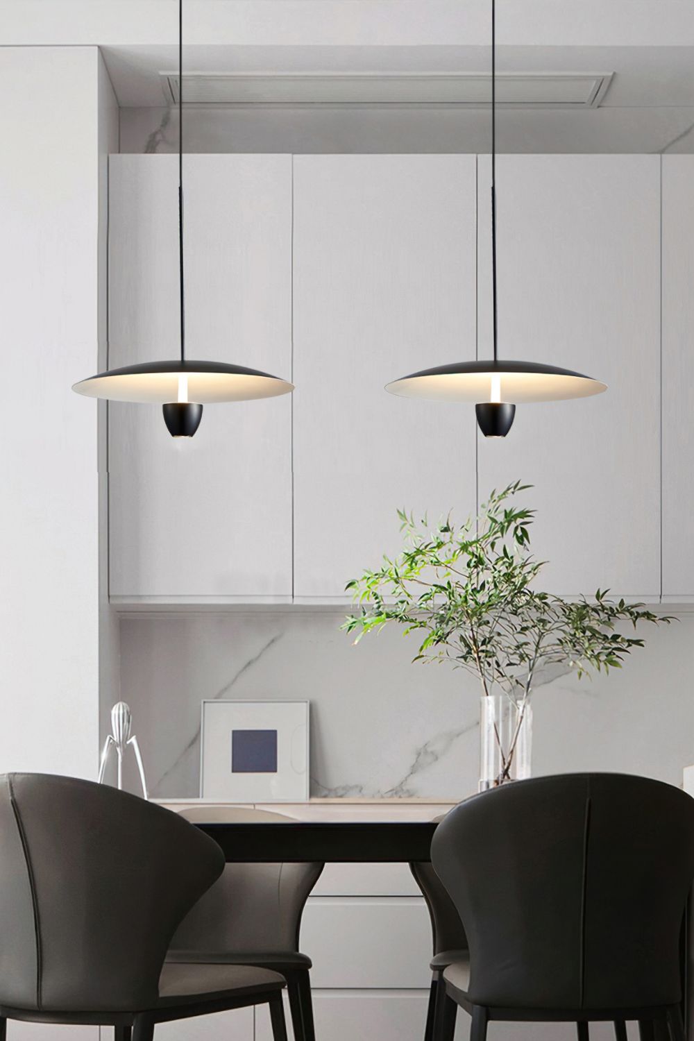 Beautiful view of Black Metal Pendant Light Fixtures