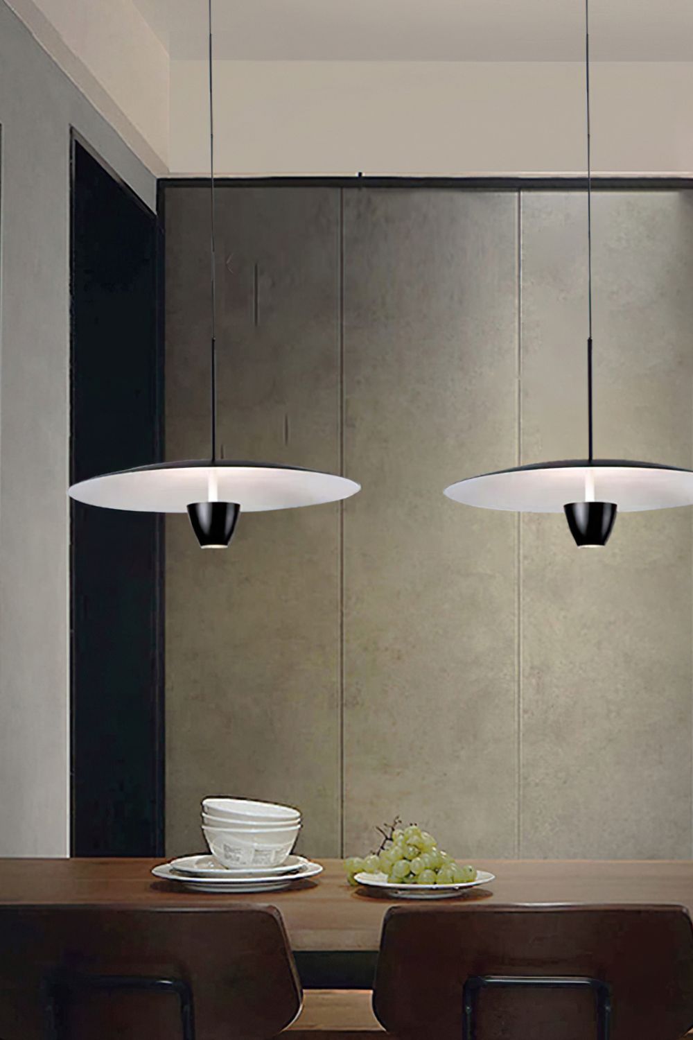 Malmo Black Metal Pendant Light - SamuLighting