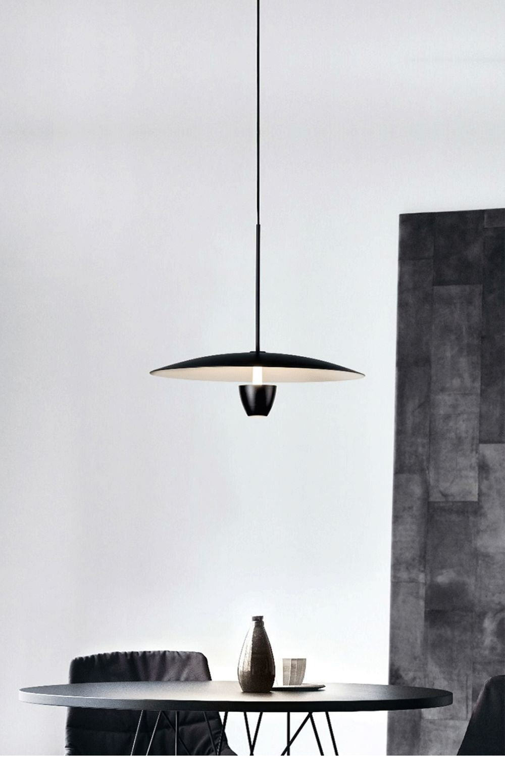 Malmo Black Metal Pendant Light - SamuLighting