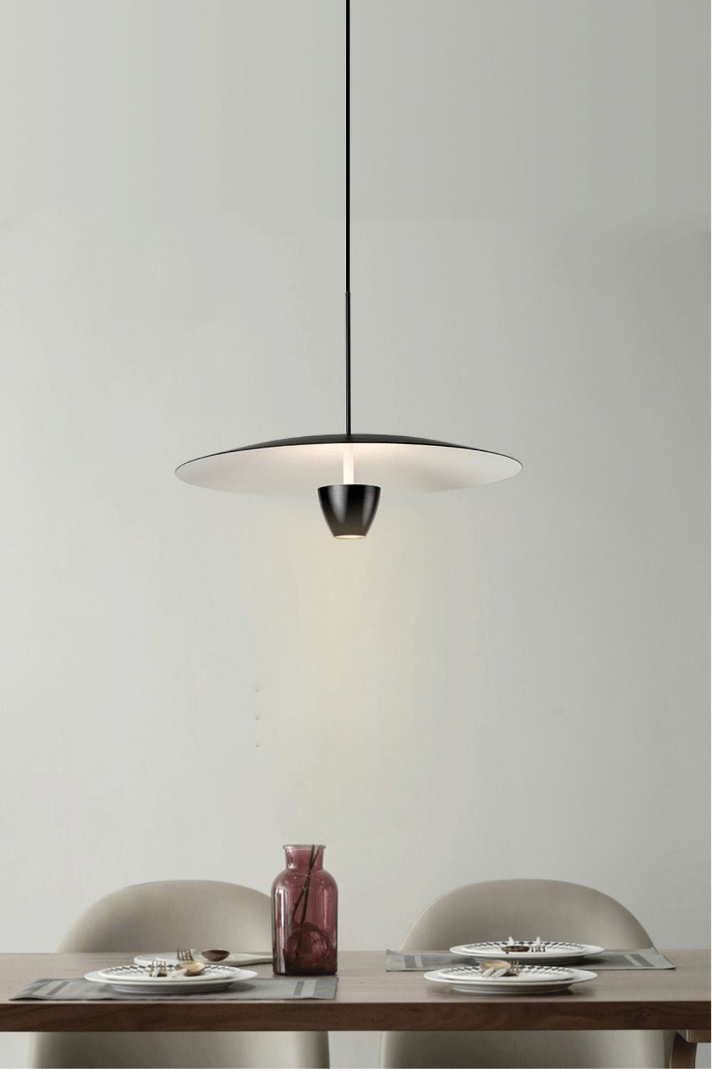 Malmo Black Metal Pendant Light - SamuLighting