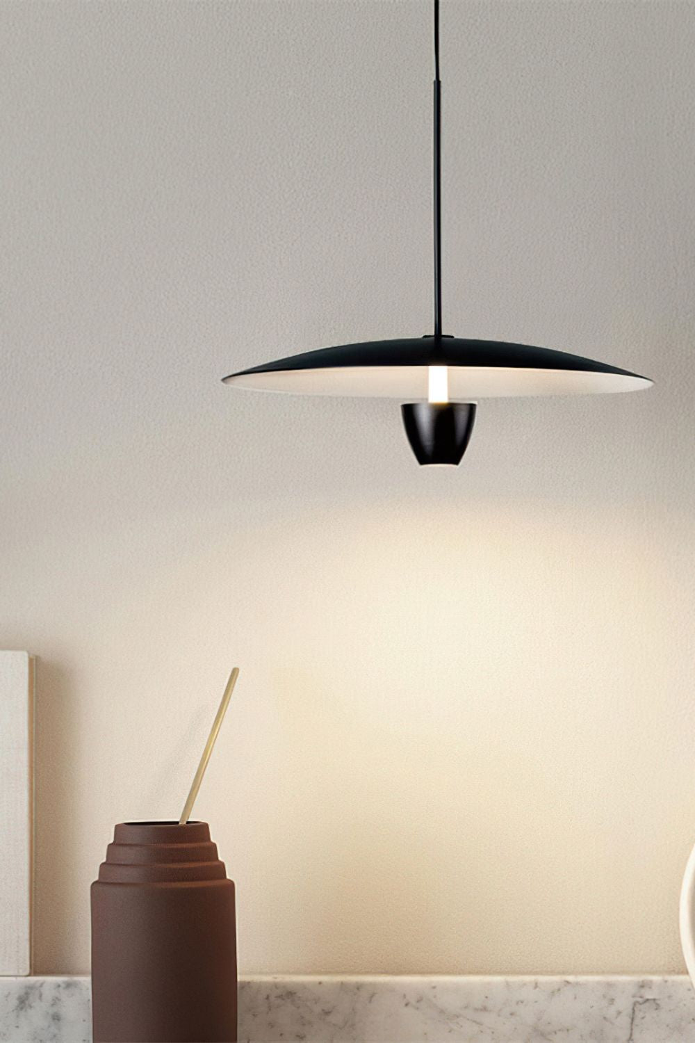 Malmo Black Metal Pendant Light - SamuLighting