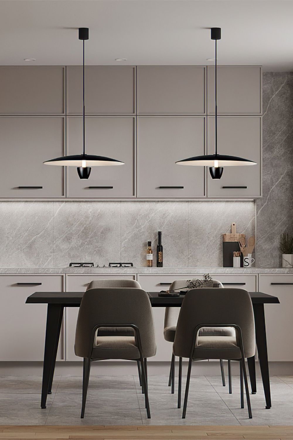 Malmo Black Metal Pendant Light - SamuLighting