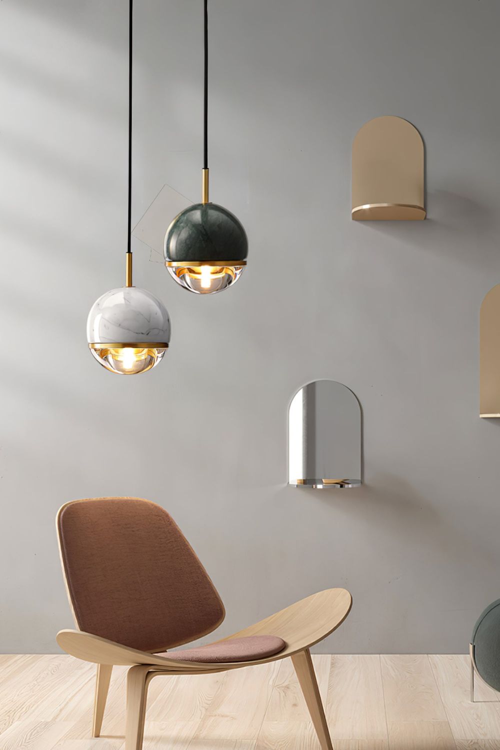 Marble Balls Pendant Lamp - SamuLighting