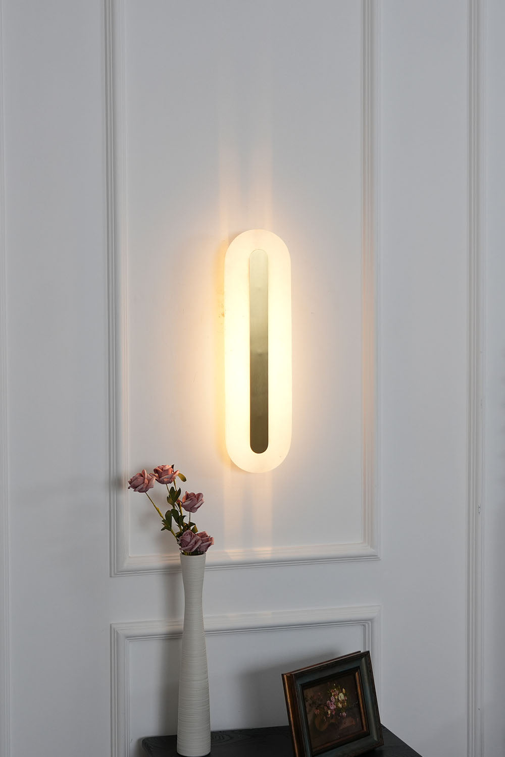 Marble Rounded Wall Light