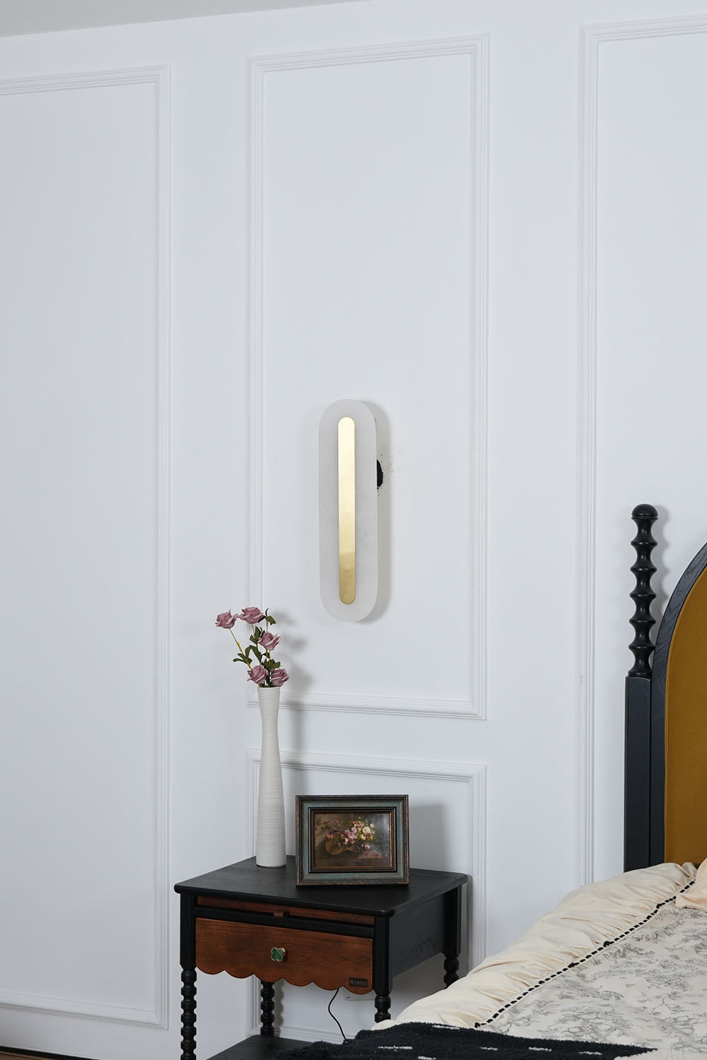 Marble Rounded Wall Light