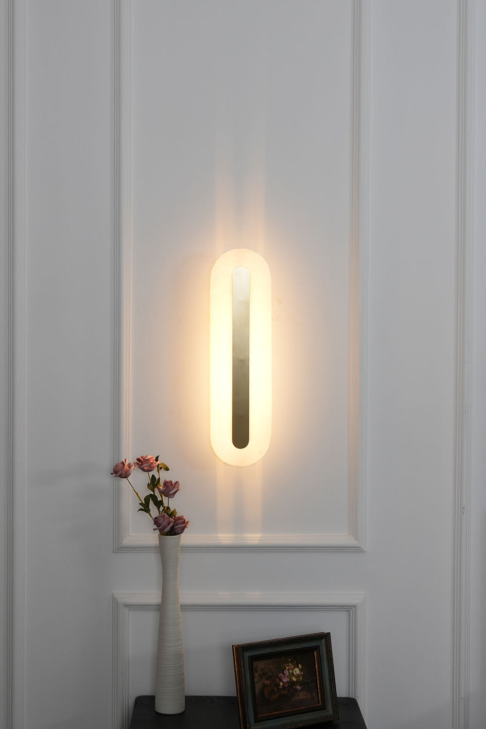 Marble Rounded Wall Light