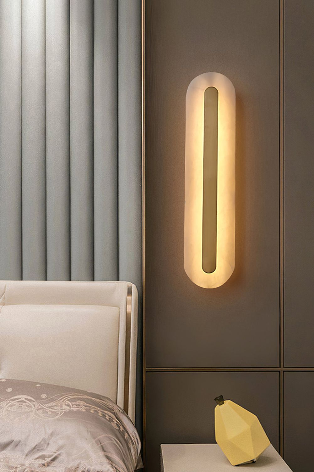 Marble Rounded Wall Light - SamuLighting