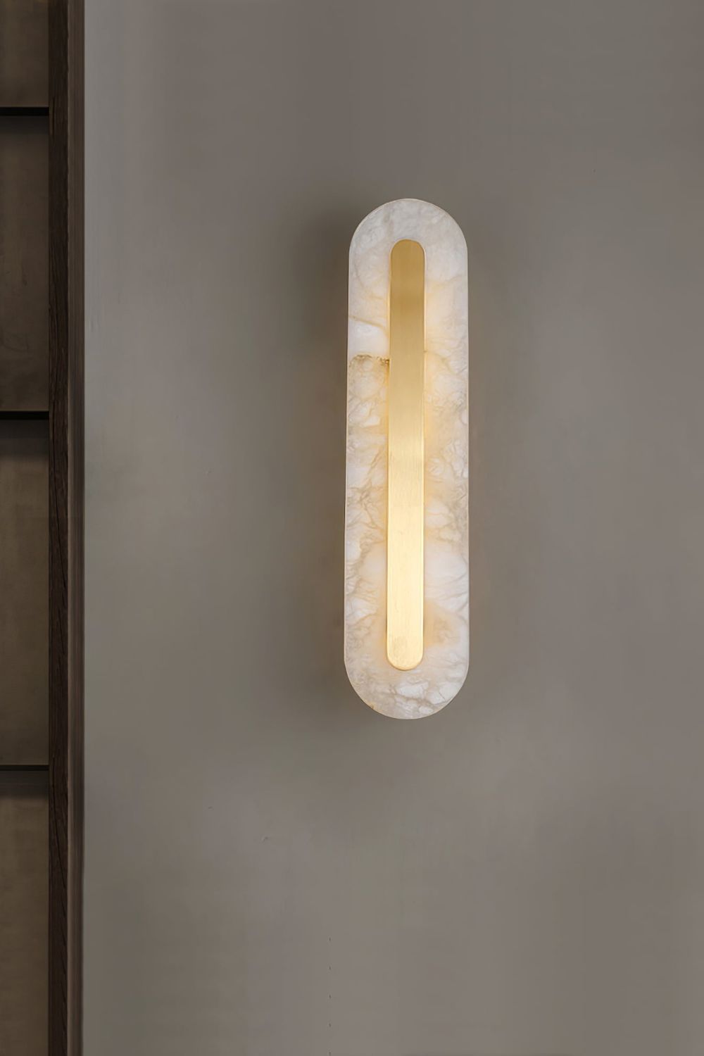 Marble Rounded Wall Light - SamuLighting