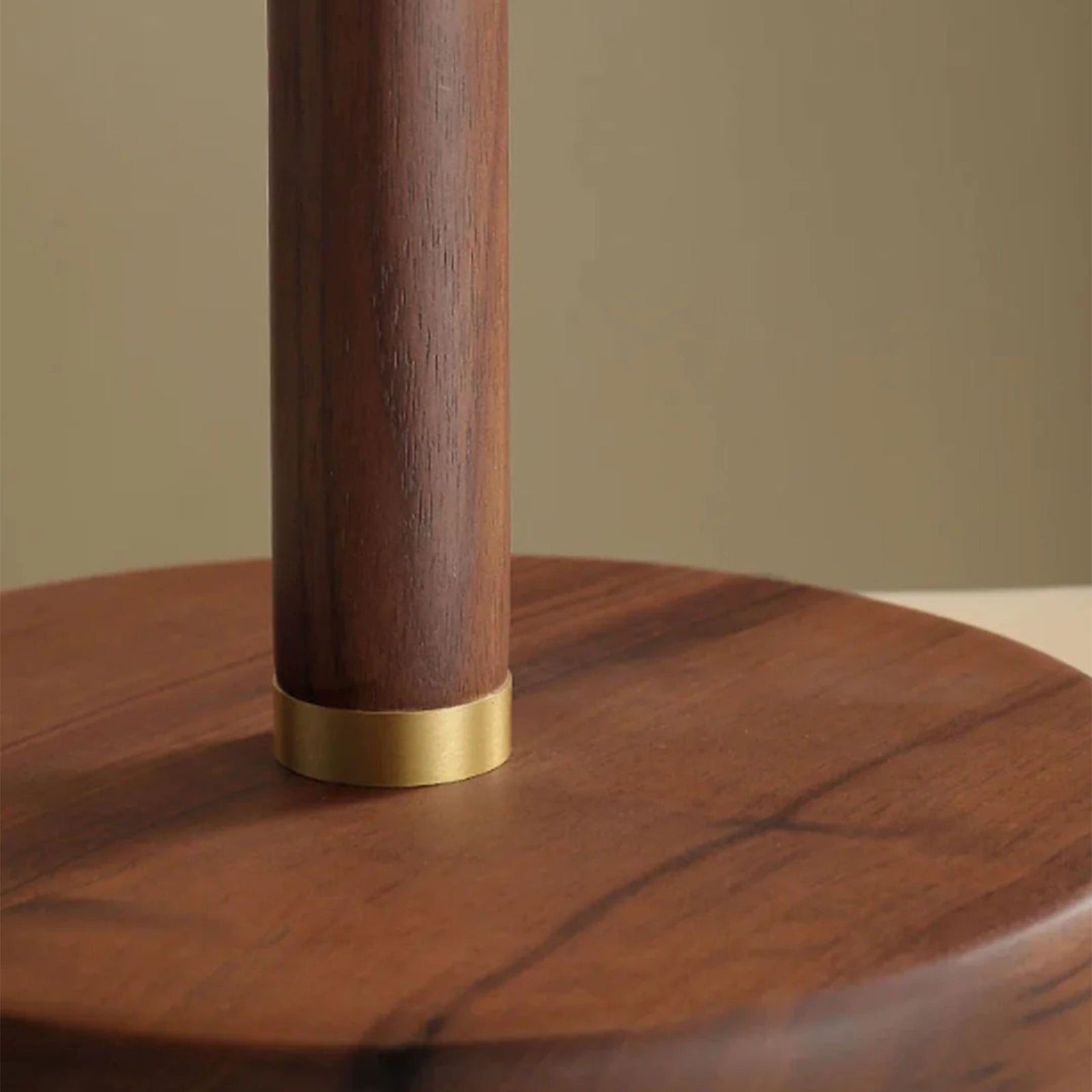 Warm Walnut, Left to Show Its Grain