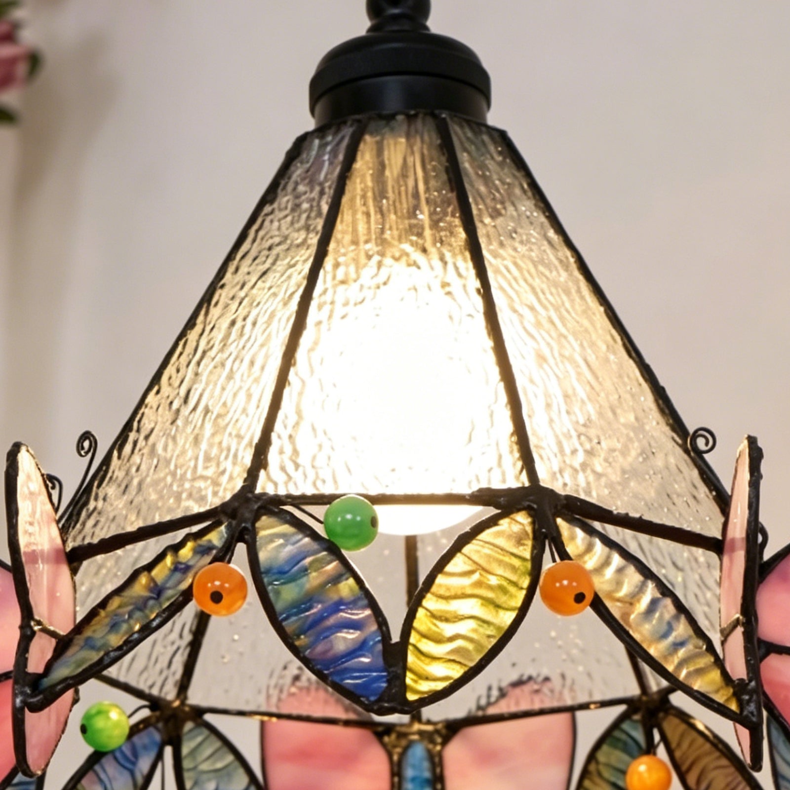 Iridescent Glass Shade
