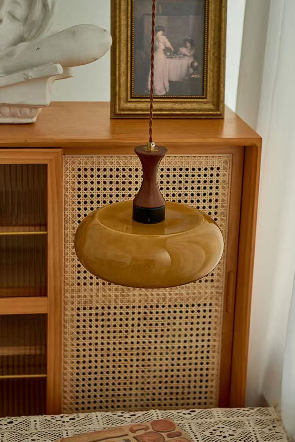 Mayon Plug In Pendant Lamp