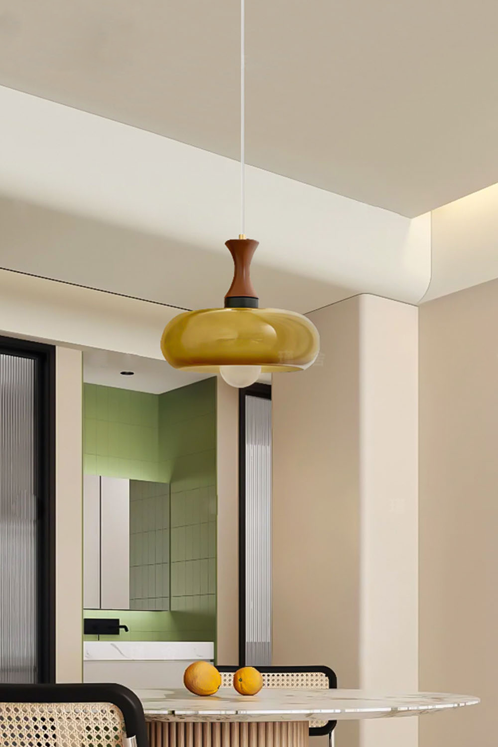 Mayon Plug In Pendant Lamp