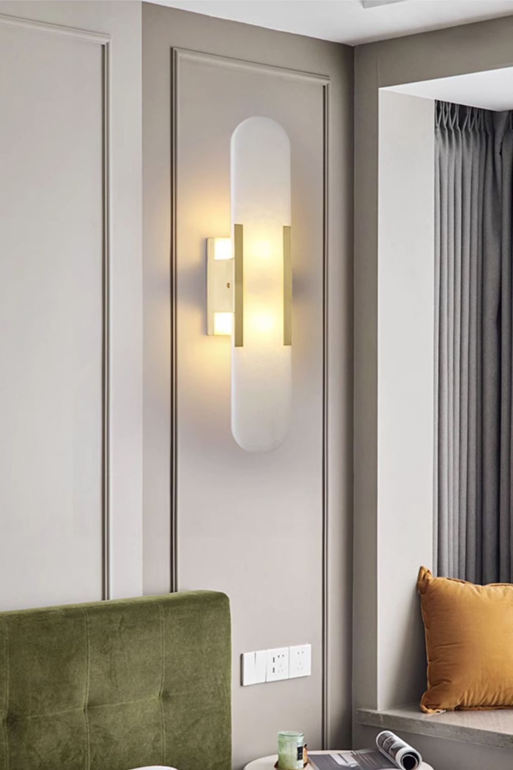 Melange Elongated Sconce - SamuLighting