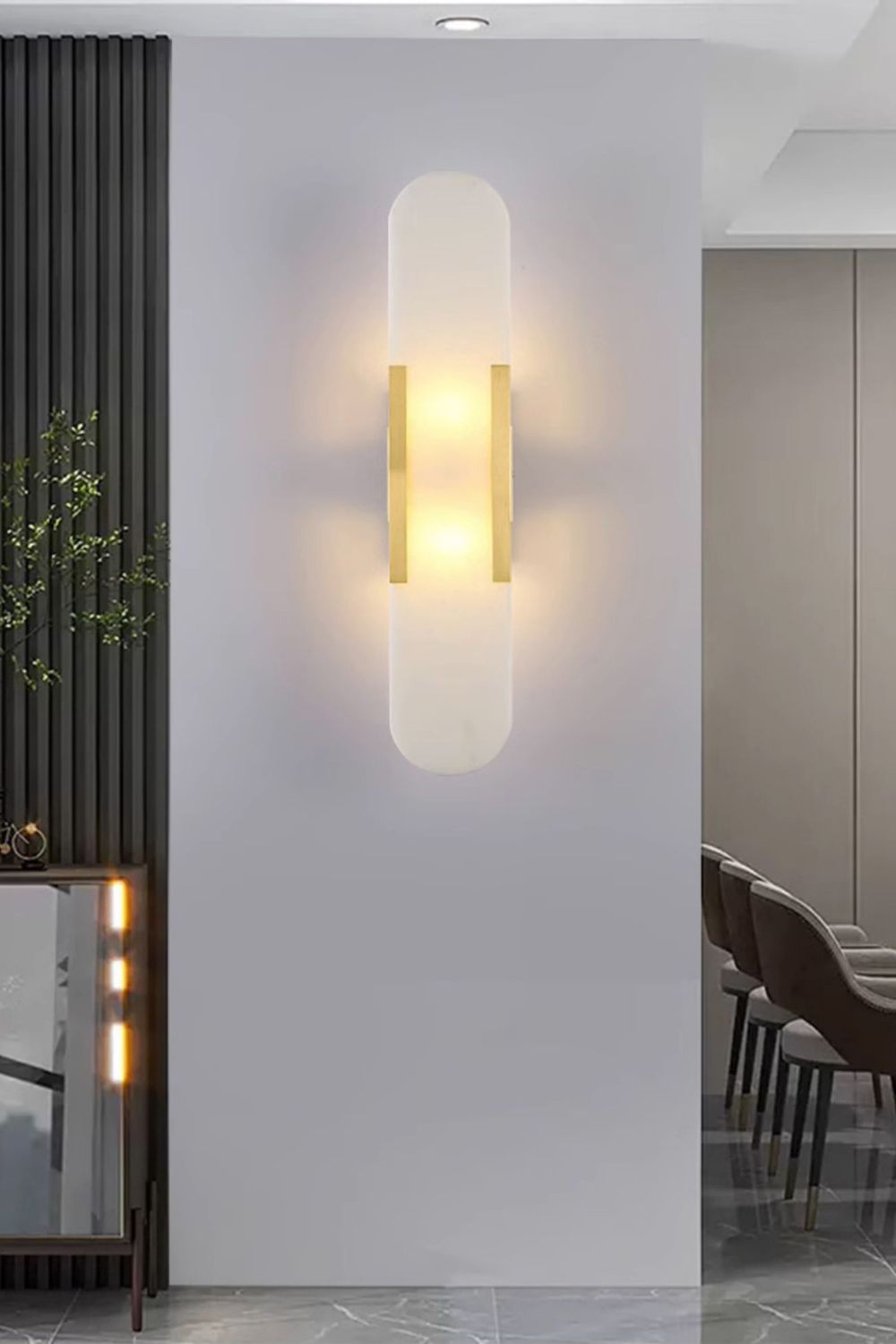 Melange Elongated Sconce - SamuLighting