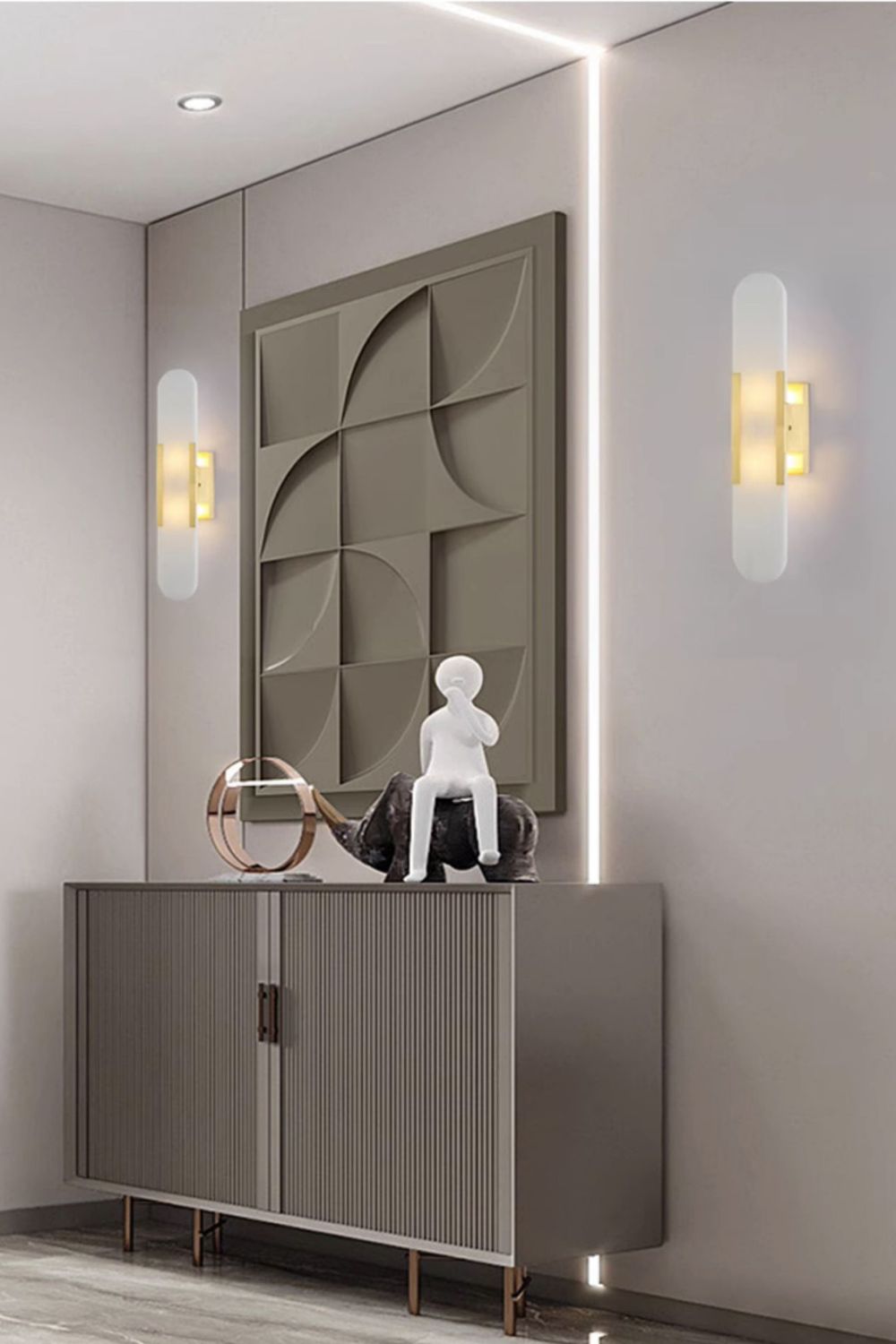 Melange Elongated Sconce - SamuLighting