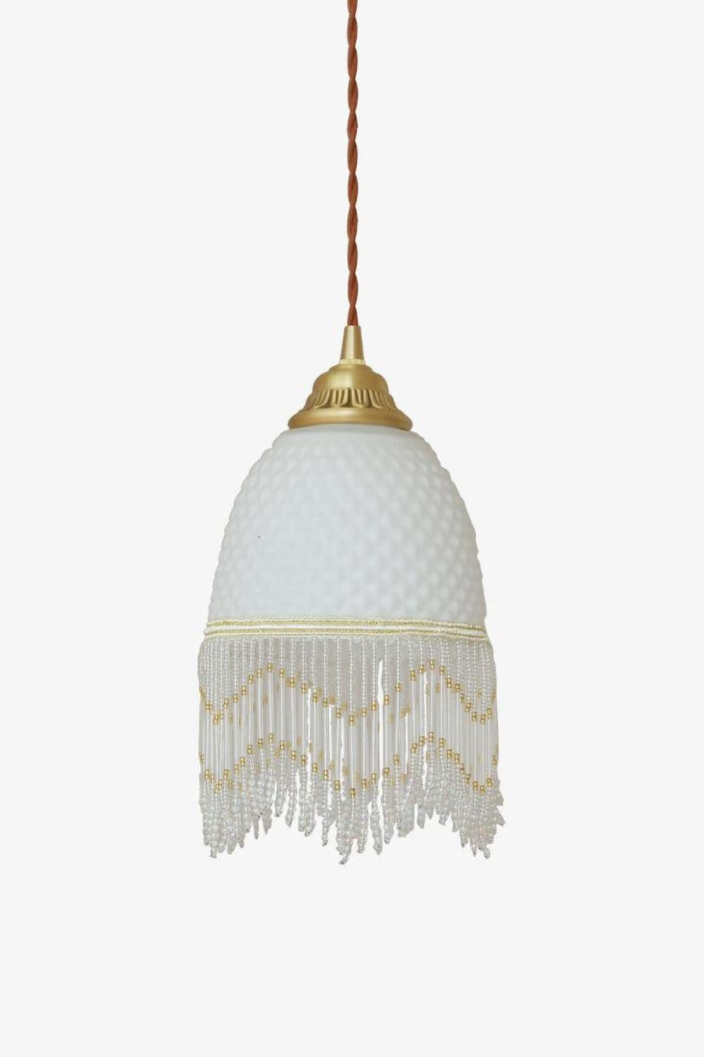 Mesh Tassel Glass Pendant Light - SamuLighting