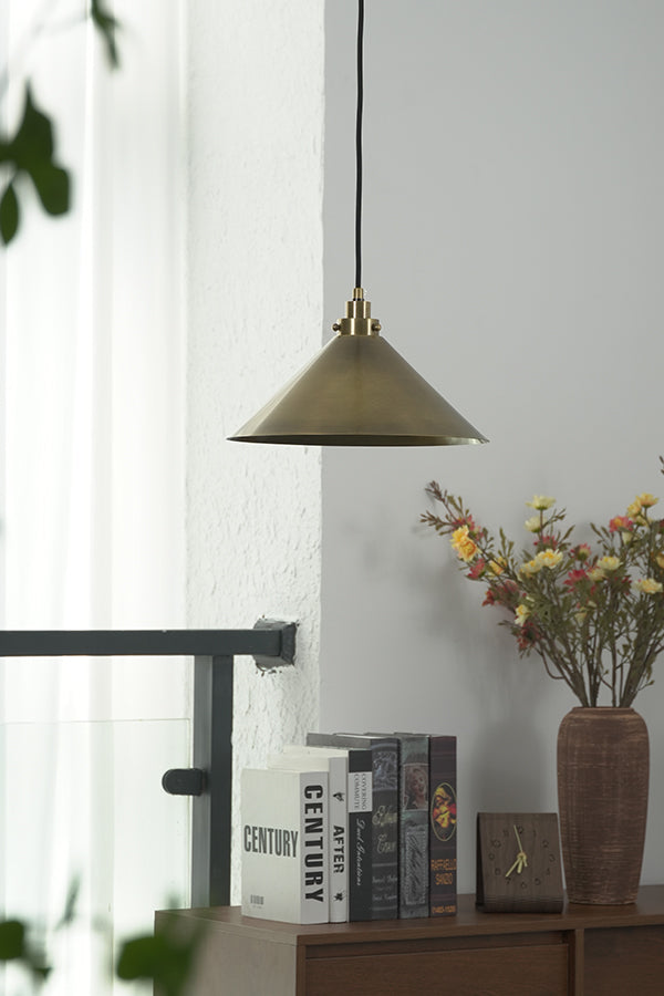 Metal Cone Pendant Light