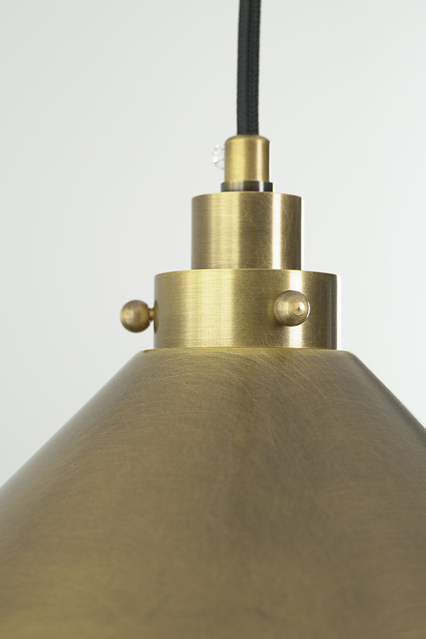 Metal Cone Pendant Light