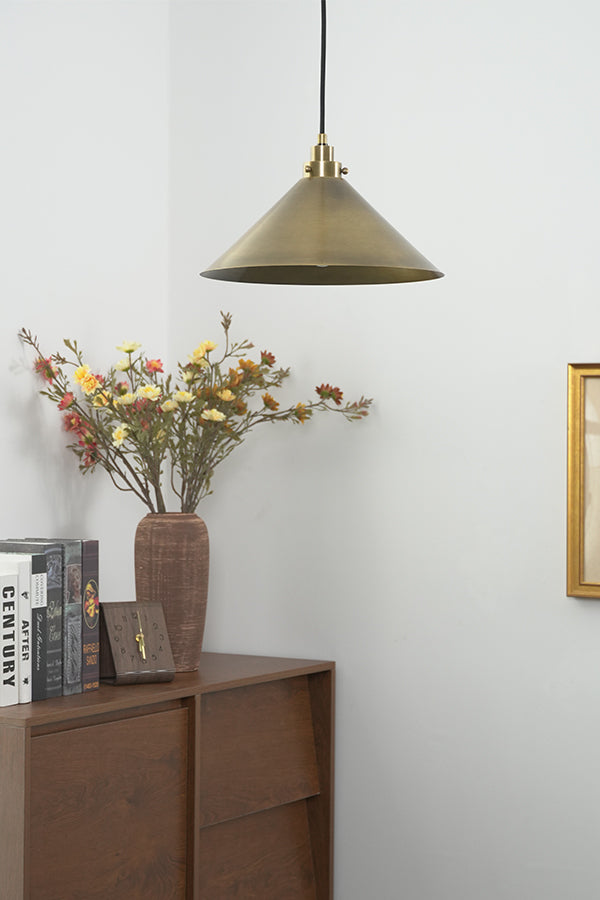 Metal Cone Pendant Light