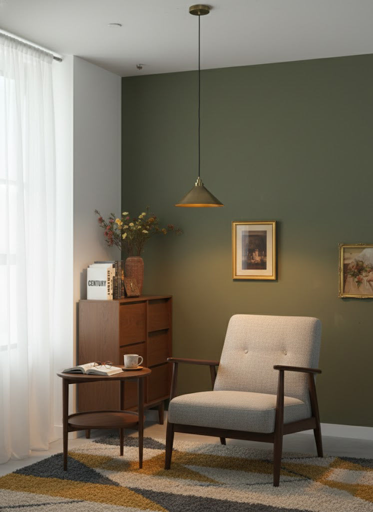 Metal Cone Pendant Light