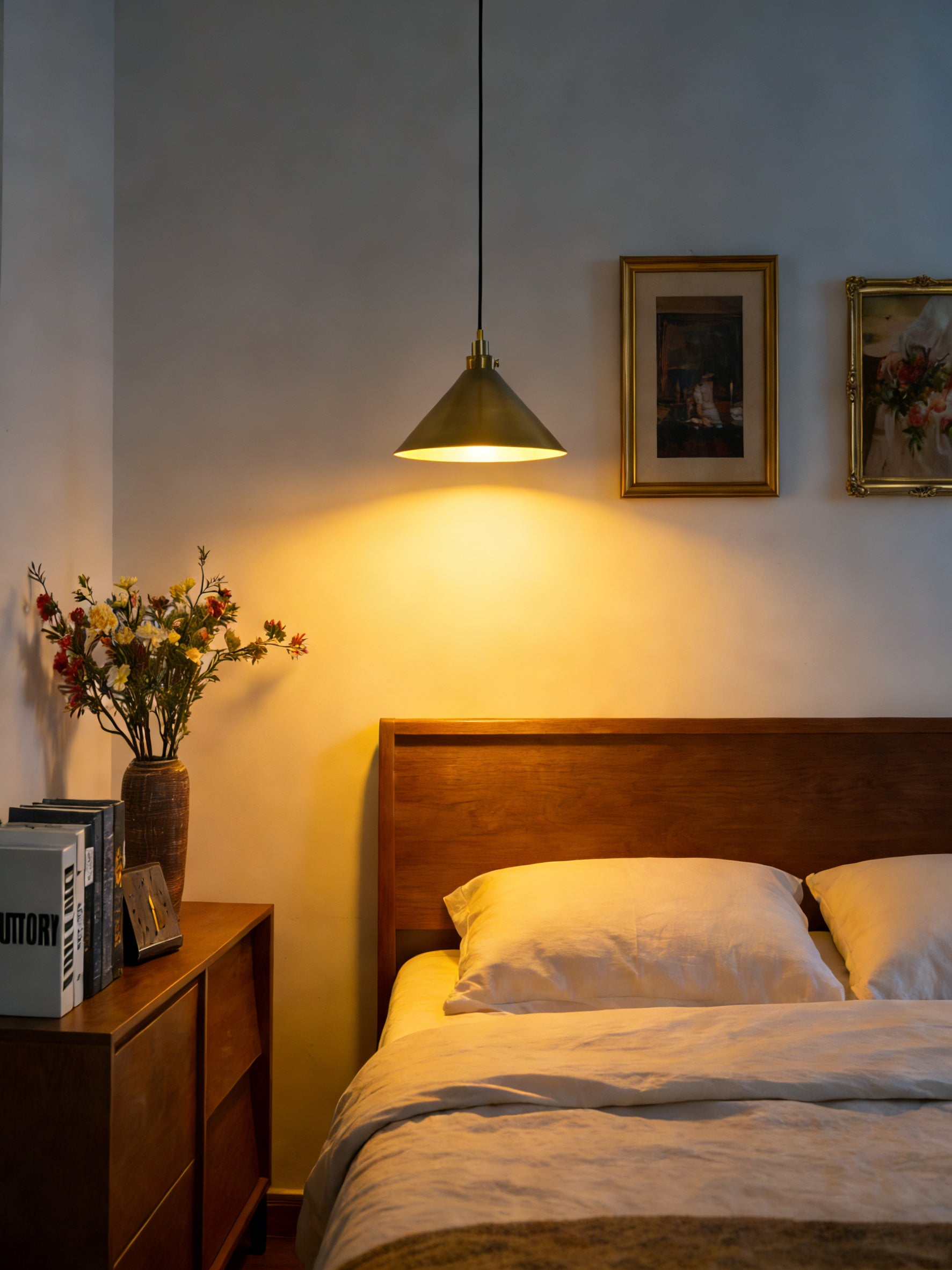 Metal Cone Pendant Light