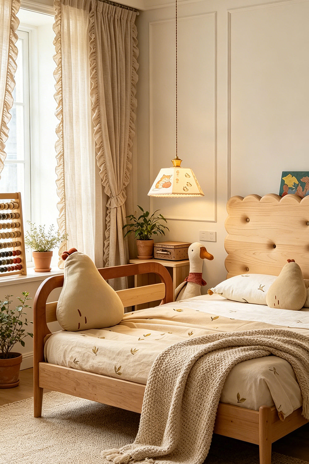 Mewsy feline Pendant Light for Bedroom | Samu  Lamp