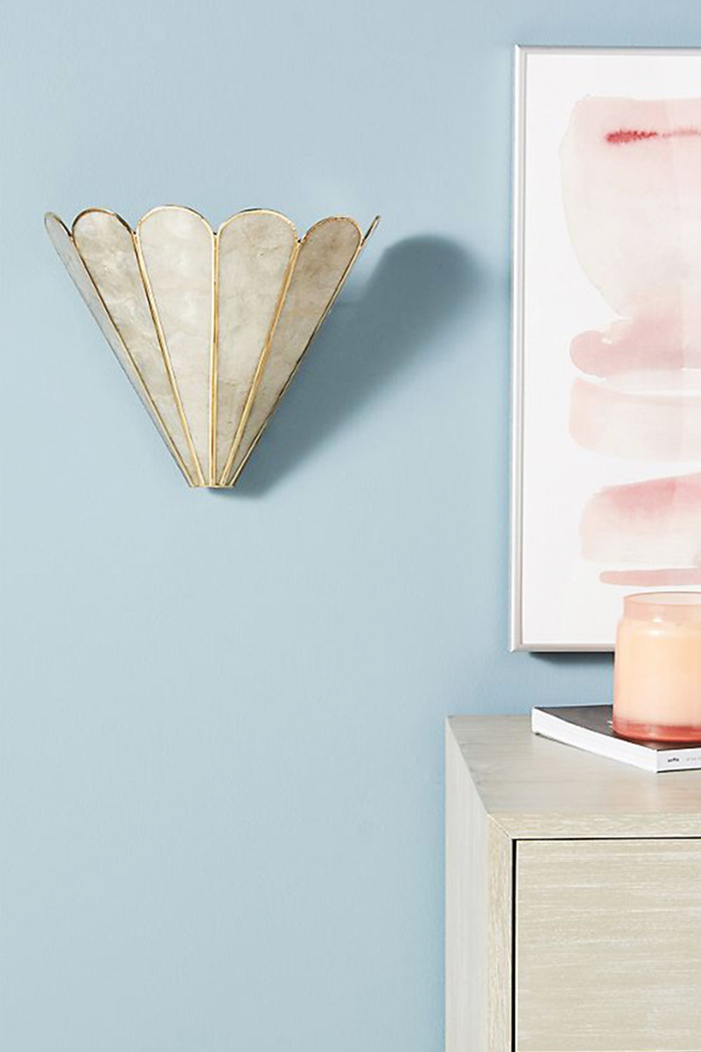 Mica Petal Wall Lamp