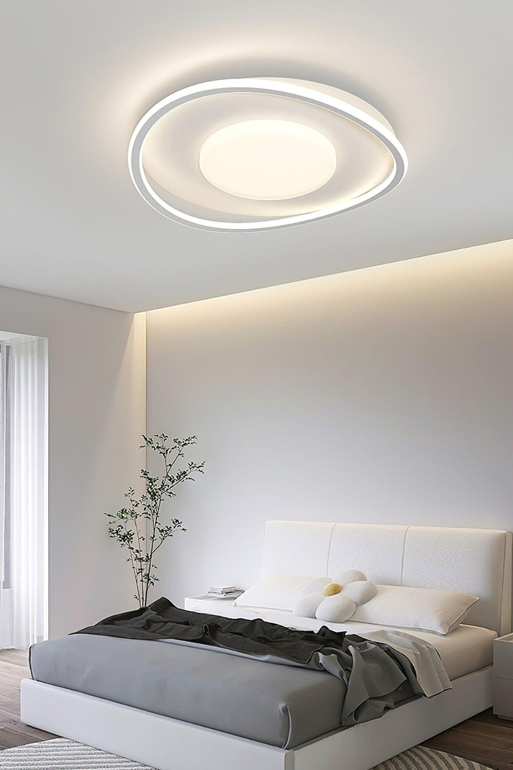 Minimalist Geometry Ceiling Light