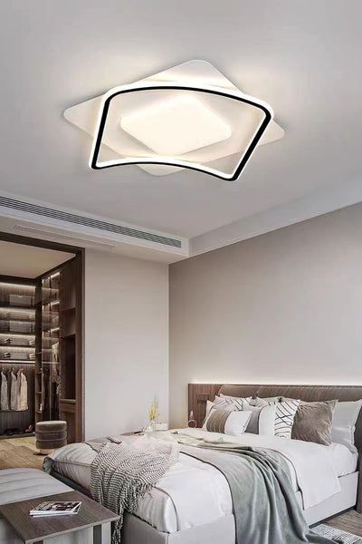 Minimalist Geometry Ceiling Light