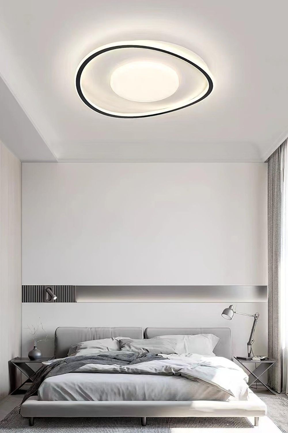 Minimalist Geometry Ceiling Light