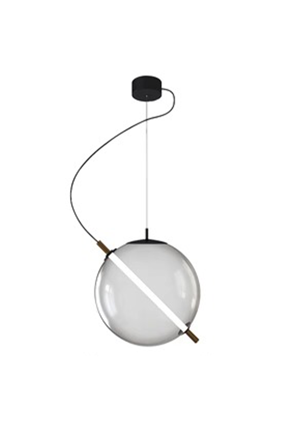 Minimalist Glass Ball Pendant Light