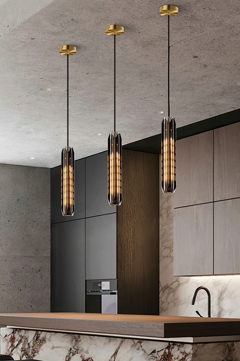 Neva 3 Minimalist Pendant Light - SamuLighting