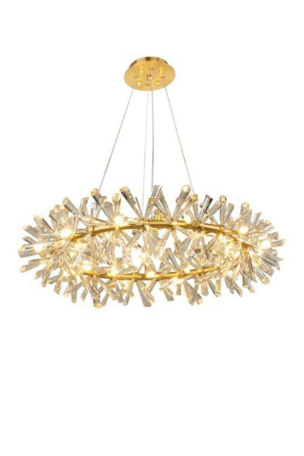 Mira Crystal Ring Chandelier - SamuLighting